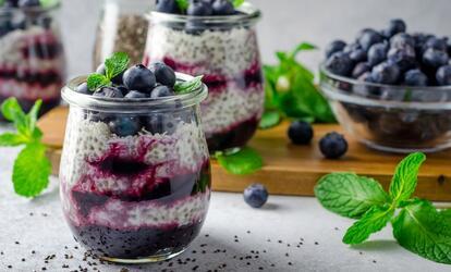 Chia puding - tökéletes desszert és reggeli Egyszerűen nagyszerű chia puding