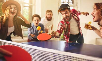 A tökéletes sport Pingpongozás