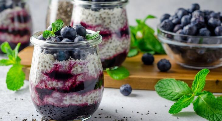 Chia puding - tökéletes desszert és reggeli Egyszerűen nagyszerű chia puding