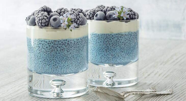 Chia puding - tökéletes desszert és reggeli Egyszerűen nagyszerű chia puding