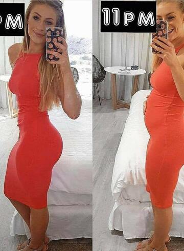 anllela sagra fogyás előtt és után