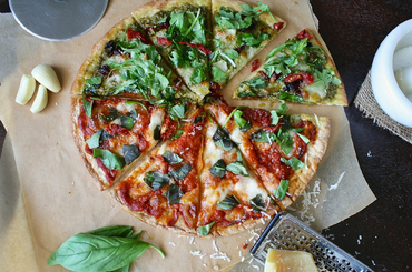 Pofonegyszerű vega pizza brokkoliból