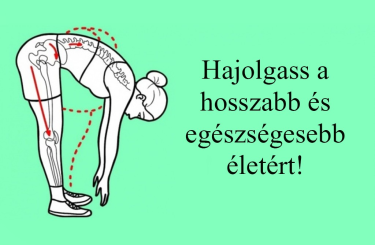 Az izmok karbantartása hajolgatással
