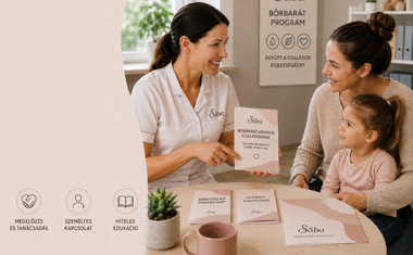 A Sába Bőrbarát Program 2026 őszén 1 500 védőnőn keresztül mintegy 30 000 családhoz juttathat el edukációs tartalmakat.