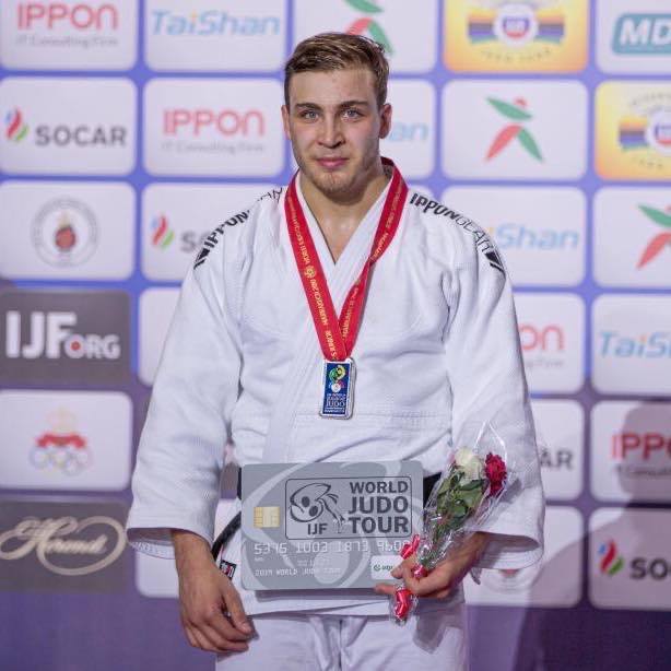 Gőz Roland, junior VB második helyezett, U23 Judo Európa bajnok