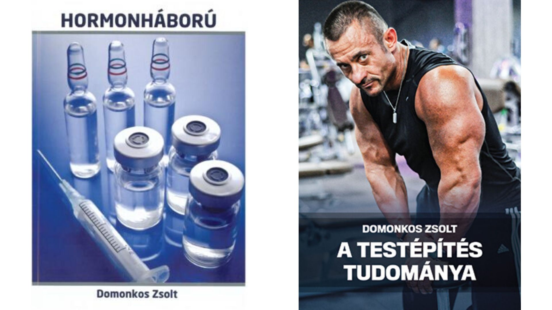 Domonkos Zsolt könyvei a testépítésről